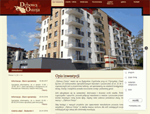 Tablet Screenshot of debowa-ostoja.pl